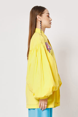 Two Point Two-Yellow Tombo Shirt-INDIASPOPUP.COM