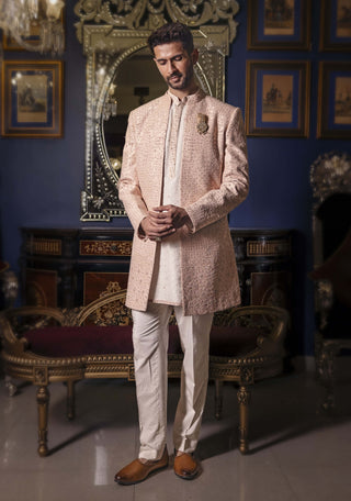 Eiryl open jacket with kurta and pant set