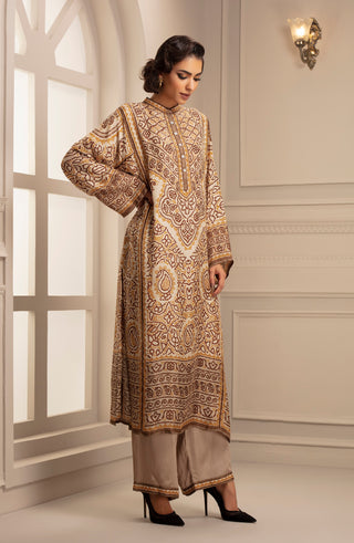 Rajdeep Ranawat-Multicolor Tunic With Pant-INDIASPOPUP.COM