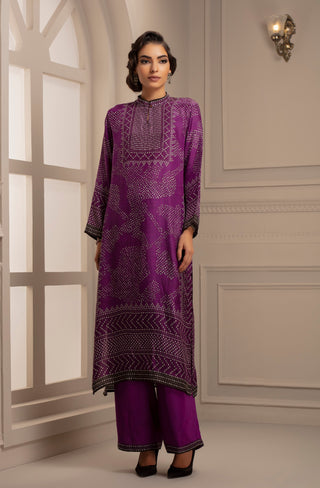 Rajdeep Ranawat-Purple Tunic And Pant-INDIASPOPUP.COM