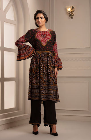 Rajdeep Ranawat-Black Tunic With Pant-INDIASPOPUP.COM