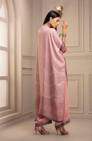 Rajdeep Ranawat-Blush Tunic & Pant-INDIASPOPUP.COM