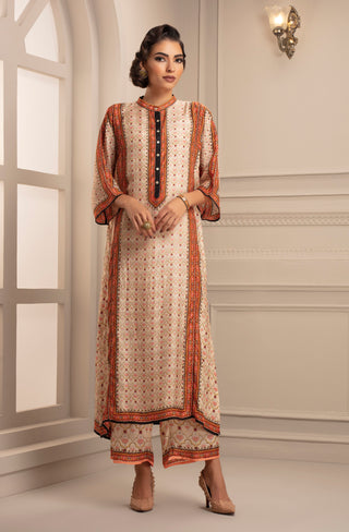 Rajdeep Ranawat-Cream Tunic And Pant-INDIASPOPUP.COM