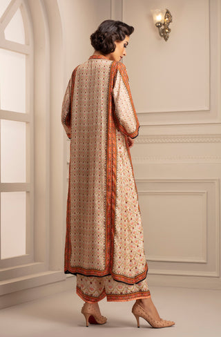 Rajdeep Ranawat-Cream Tunic And Pant-INDIASPOPUP.COM