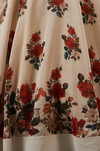 Balance By Rohit Bal-Ivory Printed Anarkali Set-INDIASPOPUP.COM