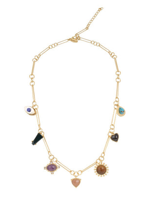 Zariin-Link Healing Pendant Necklace-INDIASPOPUP.COM