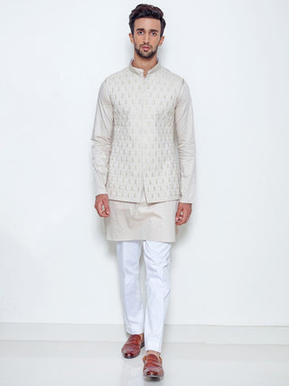 Arjun Kilachand-Champagne Honey Comb Bundi Set-INDIASPOPUP.COM