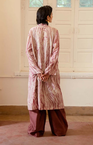 The Loom Art-Rosewood Blazer With Pant And Top-INDIASPOPUP.COM