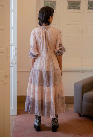 The Loom Art-Pink Rosy Ballet Dress-INDIASPOPUP.COM