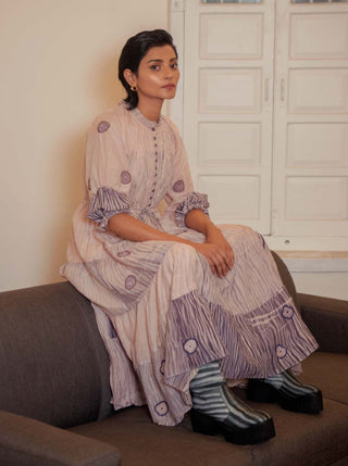 The Loom Art-Pink Rosy Ballet Dress-INDIASPOPUP.COM