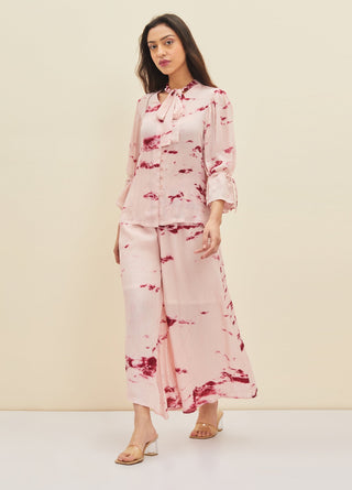 Meadow-Tie Dye Haze Co-Ord Set-INDIASPOPUP.COM