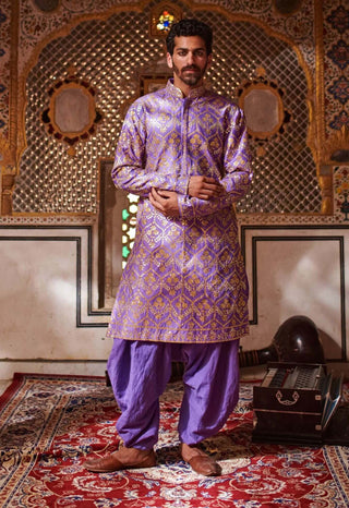 Itrh-Zuave Sherwani With Salwar-INDIASPOPUP.COM