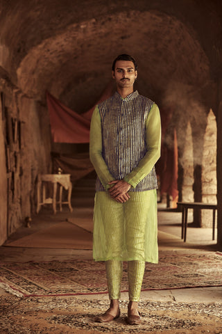 Itrh-Electric Blue Zahir Bundi-INDIASPOPUP.COM