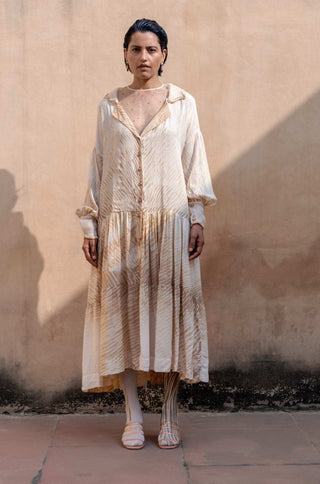 The Loom Art-Dreamy Dusk Dress-INDIASPOPUP.COM