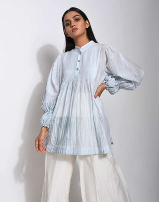 The Loom Art-Vanilla Sky Tunic-INDIASPOPUP.COM