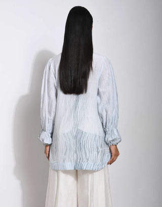 The Loom Art-Vanilla Sky Tunic-INDIASPOPUP.COM