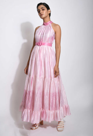 The Loom Art-Carolina Rose Dress-INDIASPOPUP.COM