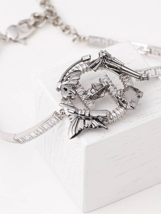 Outhouse-Oh V Lunar Choker-INDIASPOPUP.COM