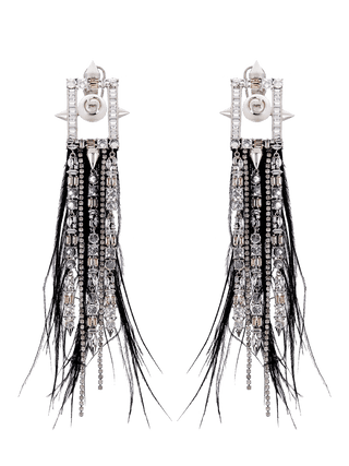 Outhouse-Oh Celeste Blazar Earrings-INDIASPOPUP.COM