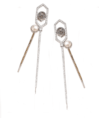 Outhouse-Oh Celeste Ara Sirius Earrings-INDIASPOPUP.COM