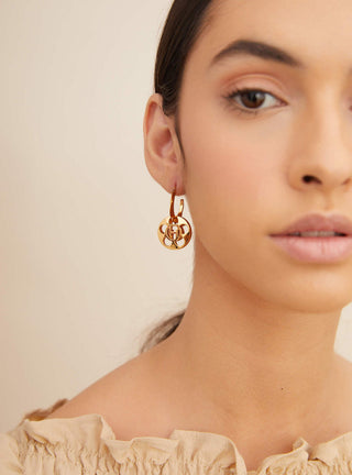 Outhouse-Oh Petite Drop Earrings-INDIASPOPUP.COM