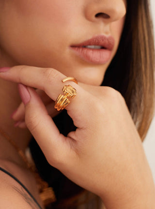 Outhouse-Oh Poppi Tuscon Ring-INDIASPOPUP.COM