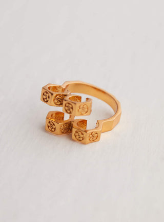 Outhouse-Oh Poppi Quatro Bolt Ring-INDIASPOPUP.COM