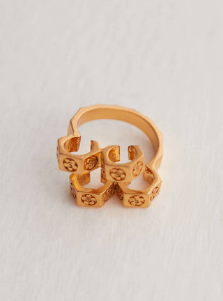 Outhouse-Oh Poppi Quatro Bolt Ring-INDIASPOPUP.COM
