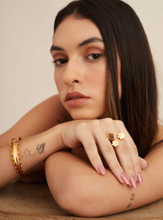 Outhouse-Oh Poppi Clump Ring-INDIASPOPUP.COM