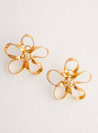 Outhouse-Oh Poppi Tuscon Hoop Earrings-INDIASPOPUP.COM