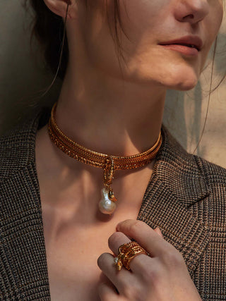 Outhouse-Myriad Choker-INDIASPOPUP.COM