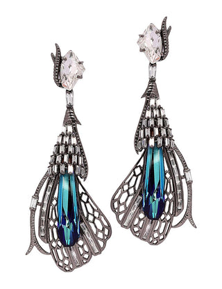 Outhouse-Enchanted Galactic Karner Blue Earrings-INDIASPOPUP.COM