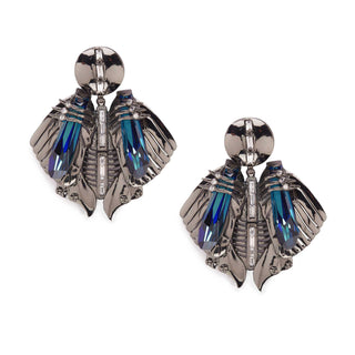Outhouse-Chrysalis Gunmetal Studs-INDIASPOPUP.COM