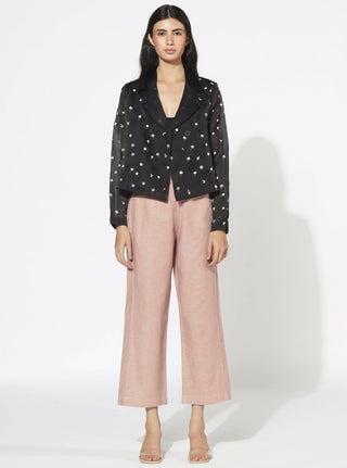 Meadow-Black & Pink Prairie Co-Ord Set-INDIASPOPUP.COM