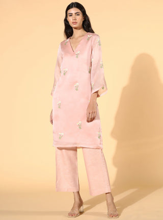 Meadow-Rose De Mai Tunic Set-INDIASPOPUP.COM