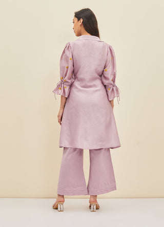 Meadow-Lilac Siena Tunic Set-INDIASPOPUP.COM