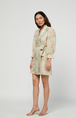 Meadow-Pink Blazer Dress-INDIASPOPUP.COM
