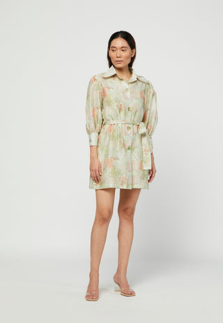 Meadow-Pink Day Dress-INDIASPOPUP.COM