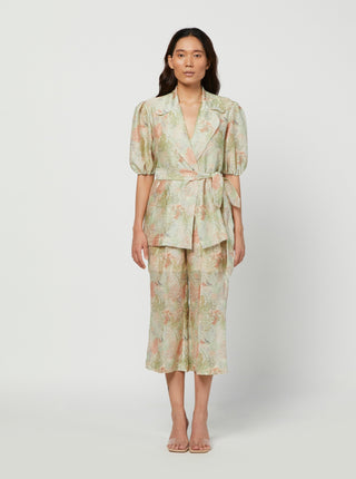 Meadow-Pink Jacket With Pants-INDIASPOPUP.COM