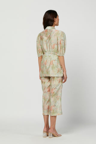 Meadow-Pink Jacket With Pants-INDIASPOPUP.COM