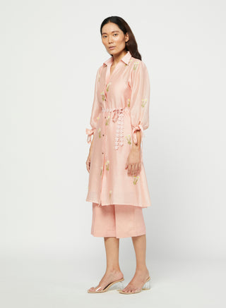 Meadow-Rosa Embroidered Tunic Set-INDIASPOPUP.COM