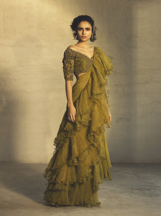 Parul And Preyanka-Ocado Saree With Blouse-INDIASPOPUP.COM