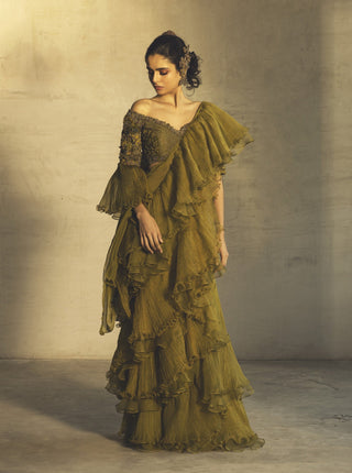 Parul And Preyanka-Ocado Saree With Blouse-INDIASPOPUP.COM