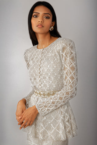 Ritika Mirchandani-Ivory Kurta Set-INDIASPOPUP.COM