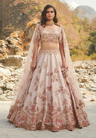 Dolly J-Rati Ivory Silk Lehenga Set-INDIASPOPUP.COM