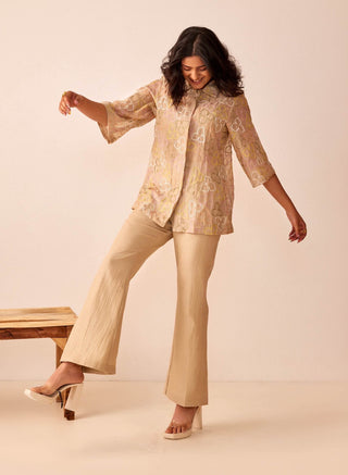 The Right Cut-Beige Gold Rush Shirt-INDIASPOPUP.COM