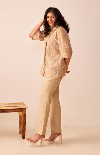 The Right Cut-Beige Gold Rush Shirt-INDIASPOPUP.COM