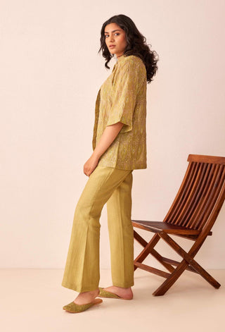 The Right Cut-Green Lydia Shirt-INDIASPOPUP.COM