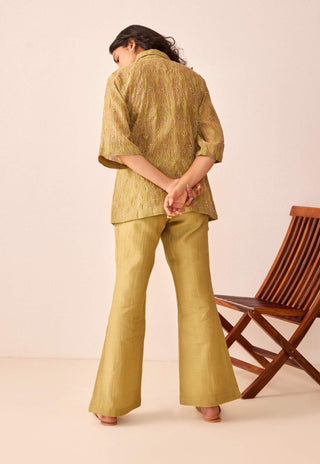 The Right Cut-Green Lydia Shirt-INDIASPOPUP.COM