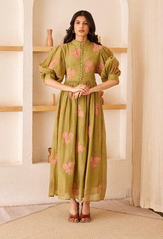 The Right Cut-Green Lucy Dress-INDIASPOPUP.COM